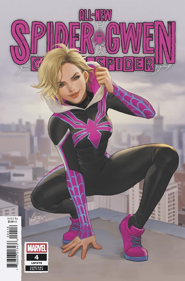 Cover image for ALL-NEW SPIDER-GWEN: THE GHOST-SPIDER #4 LEIRIX VARIANT