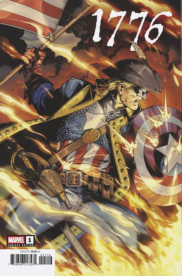 Cover image for 1776 #1 MARK BAGLEY VARIANT