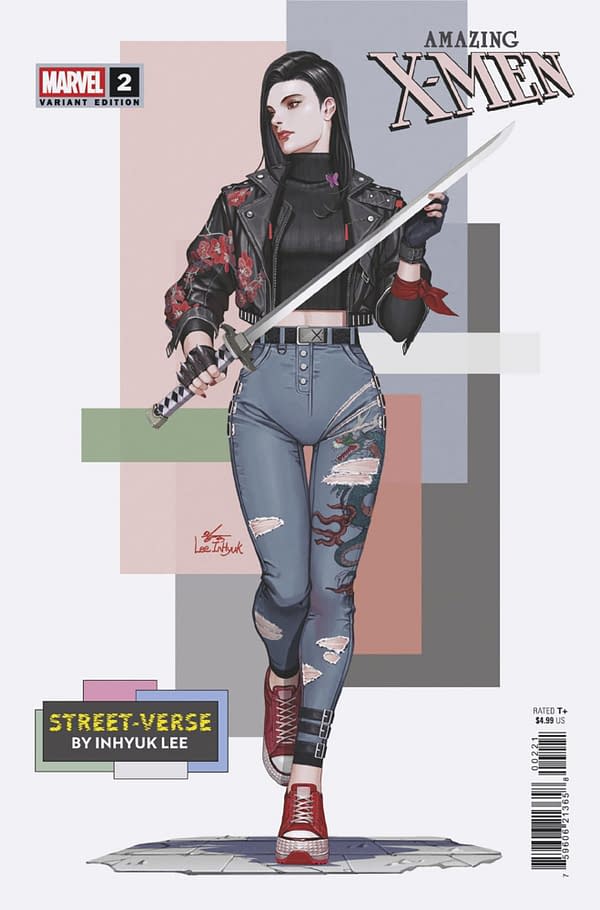 Cover image for AMAZING X-MEN #2 INHYUK LEE STREET-VERSE VARIANT [AOR]
