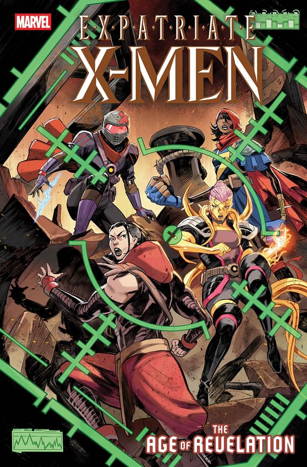 Cover image for EXPATRIATE X-MEN #2 FRANCESCO MORTARINO COVER
