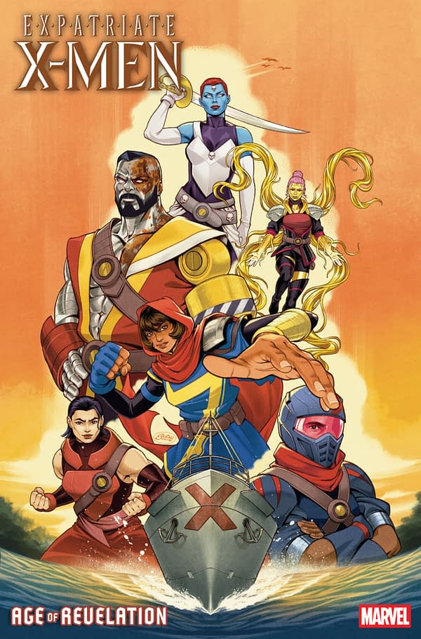 Cover image for EXPATRIATE X-MEN #2 BETSY COLA VARIANT [AOR]