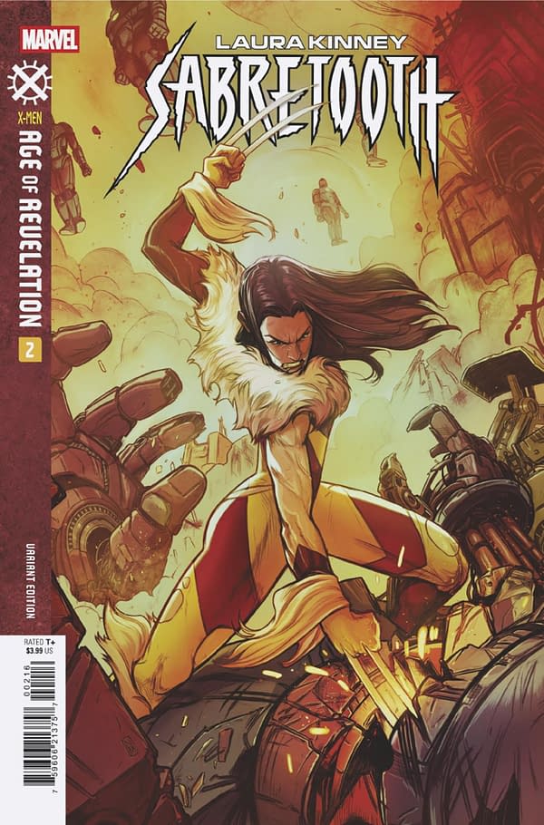 Cover image for LAURA KINNEY: SABRETOOTH #2 NIMIT MALAVIA VARIANT [AOR]
