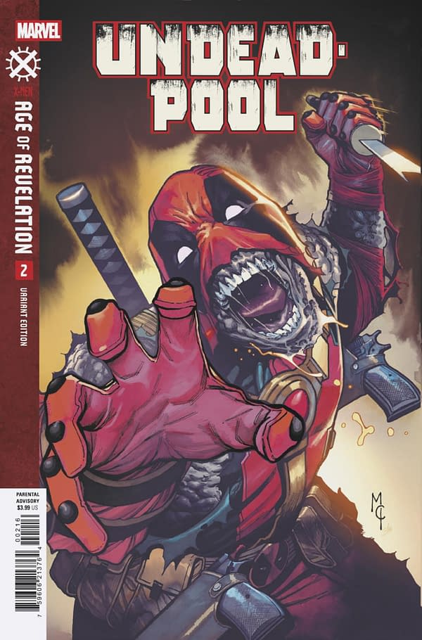 Cover image for UNDEADPOOL #2 MARTIN COCCOLO VARIANT [AOR]