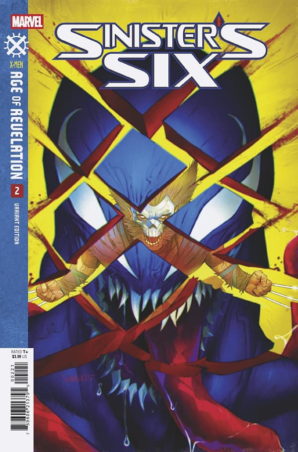 Cover image for SINISTER'S SIX #2 IVAN SHAVRIN VARIANT [AOR]