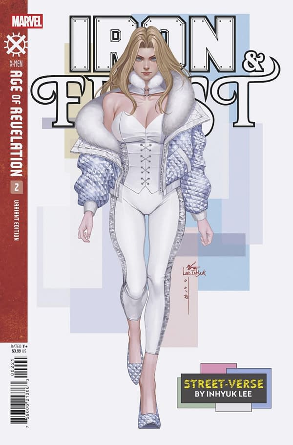 Cover image for IRON & FROST #2 INHYUK LEE STREET-VERSE VARIANT [AOR]