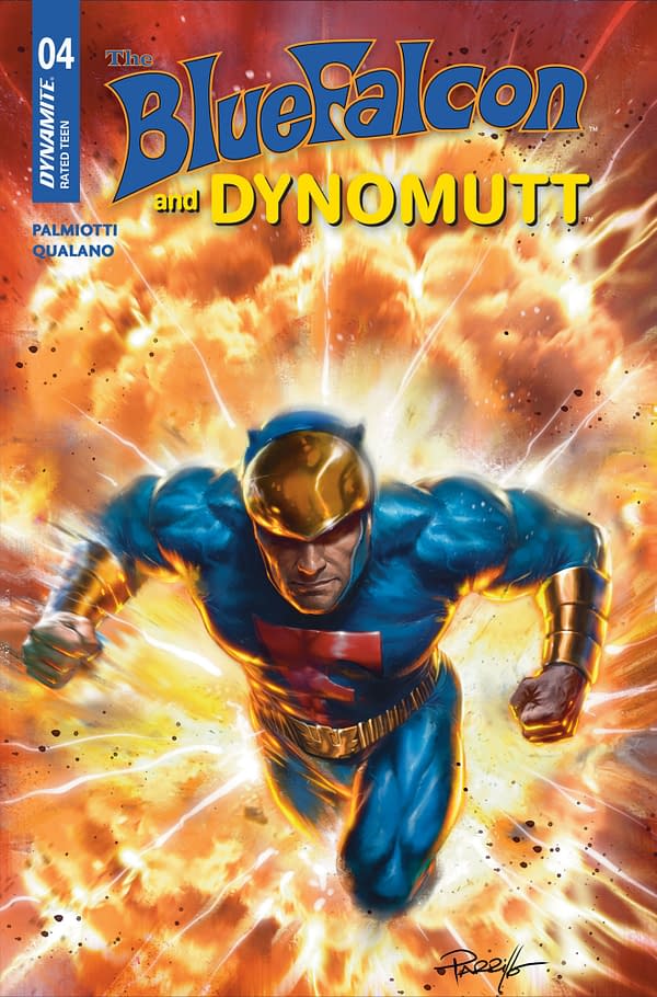 Cover image for Blue Falcon & Dynomutt #4
