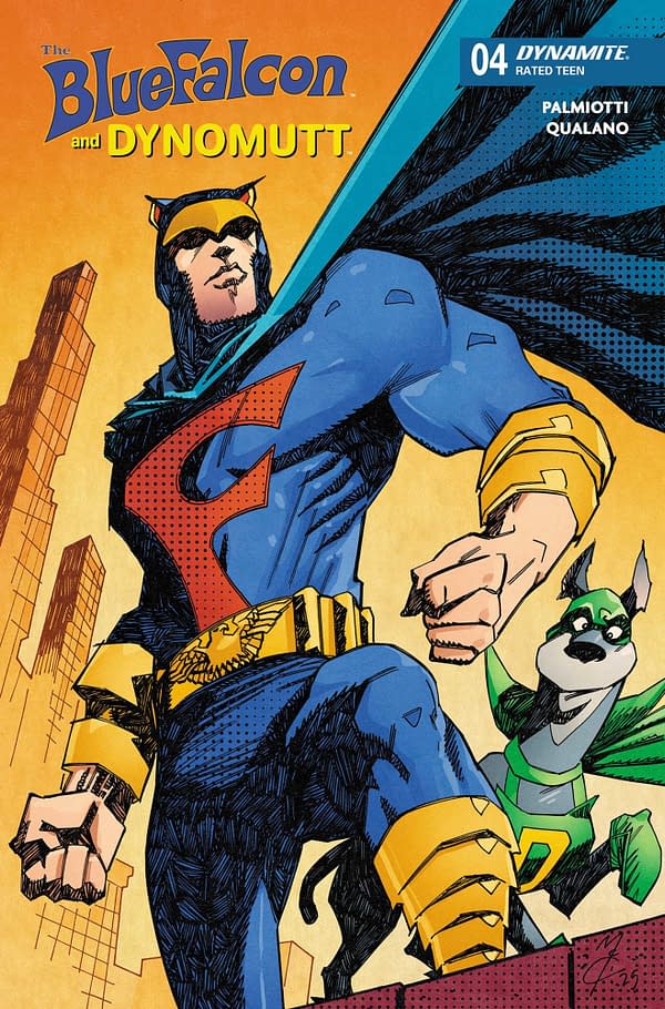 Cover image for Blue Falcon & Dynomutt #4