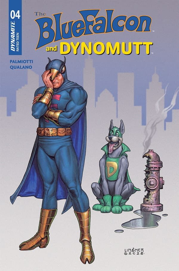 Cover image for Blue Falcon & Dynomutt #4