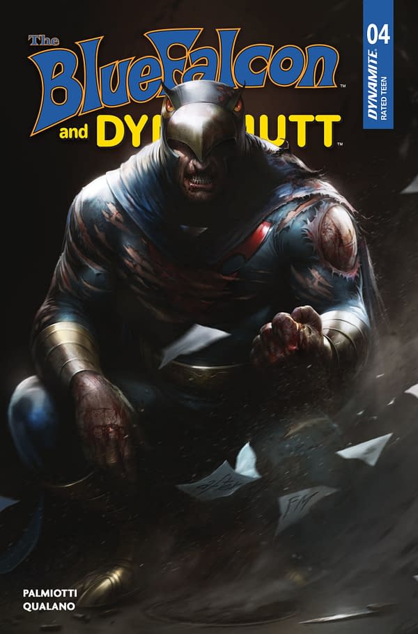 Cover image for Blue Falcon & Dynomutt #4