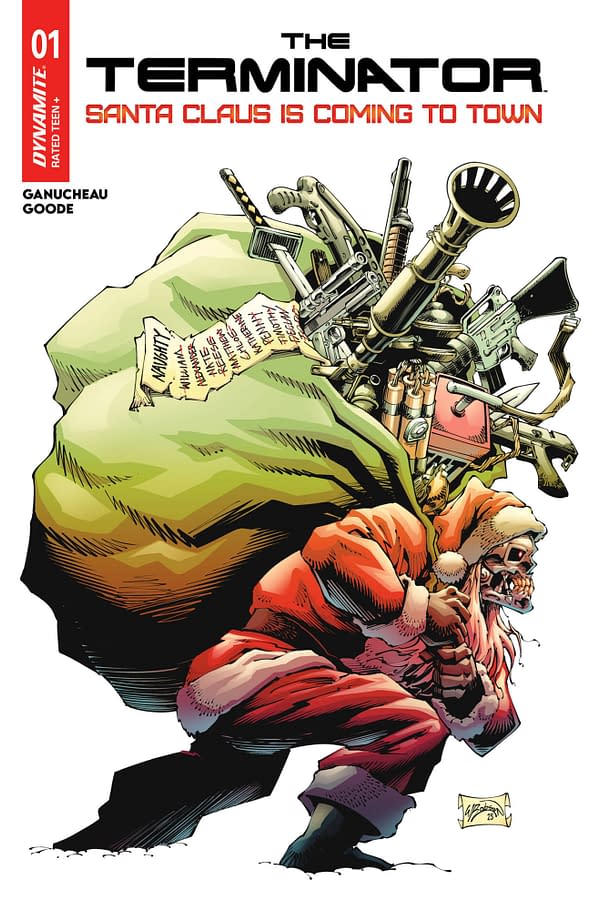 Cover image for Terminator: Santa Claus is Coming to Town #1