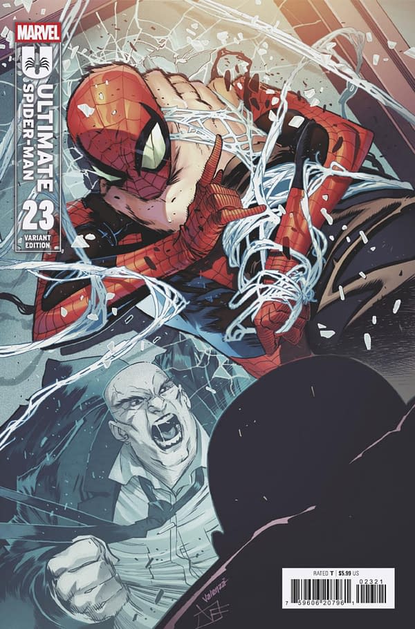 Cover image for ULTIMATE SPIDER-MAN #23 FEDERICO VICENTINI VARIANT