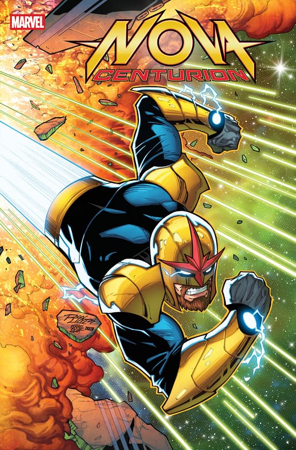 Cover image for NOVA: CENTURION #2 RON LIM VARIANT
