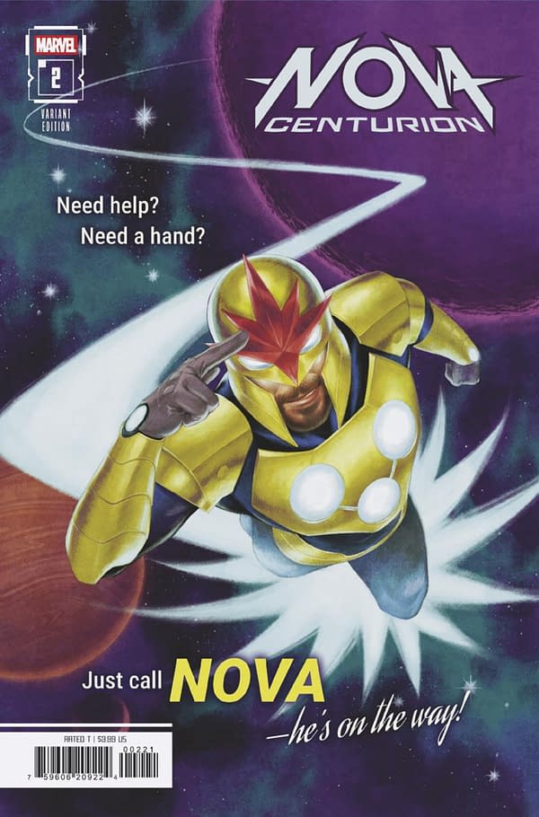 Cover image for NOVA: CENTURION #2 BETSY COLA VARIANT