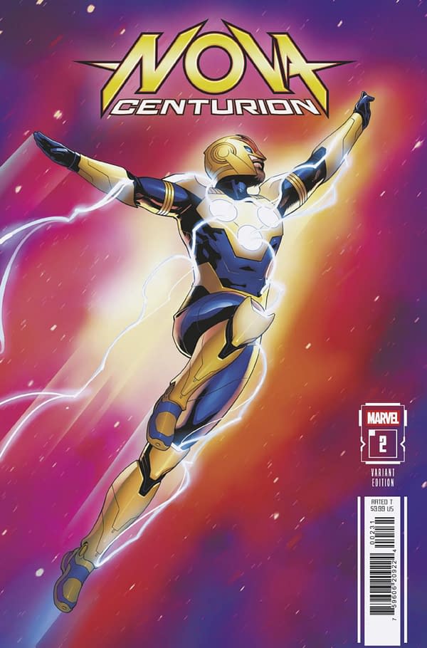 Cover image for NOVA: CENTURION #2 JUANN CABAL VARIANT