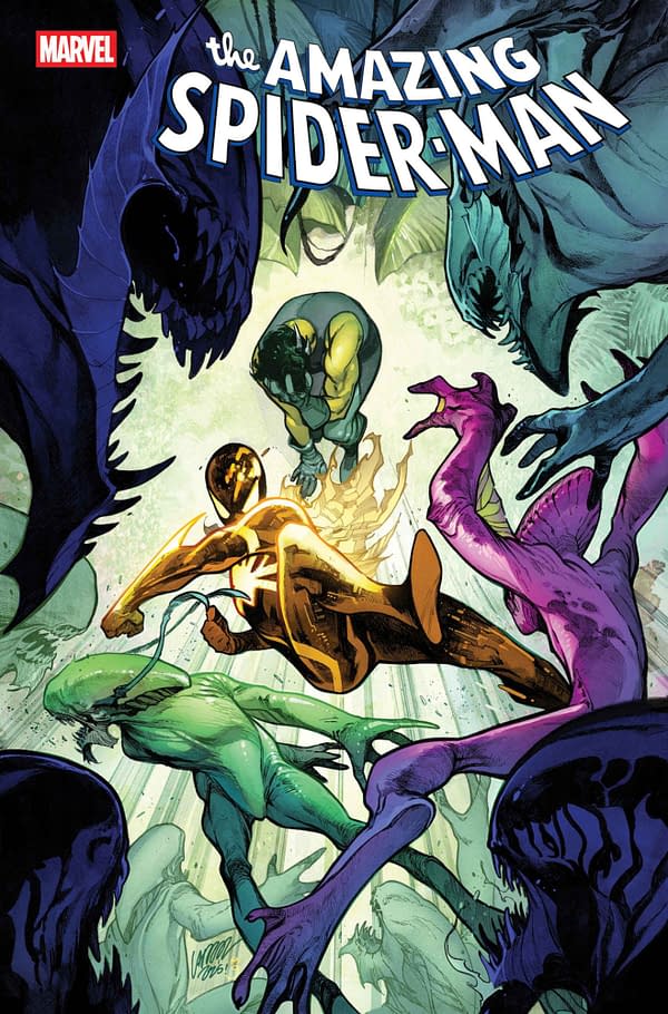 Cover image for AMAZING SPIDER-MAN #17 PEPE LARRAZ COVER