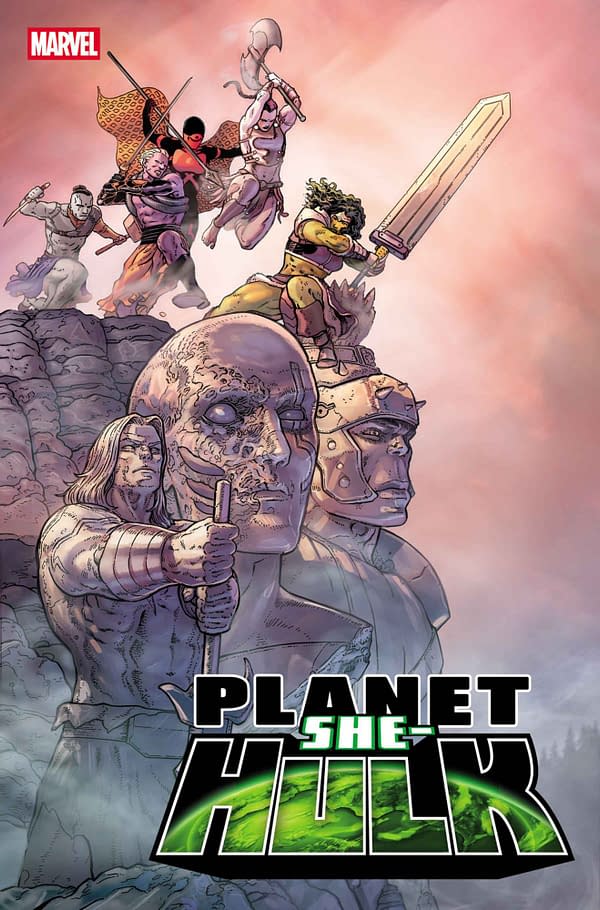 Cover image for PLANET SHE-HULK #2 AARON KUDER COVER