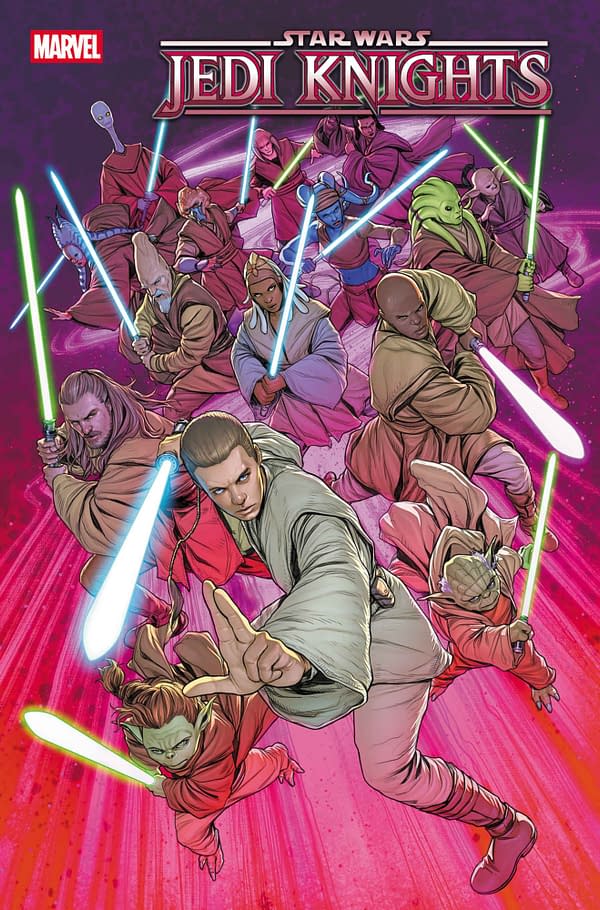 Cover image for STAR WARS: JEDI KNIGHTS #10 MADIBEK MUSABEKOV COVER