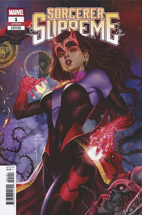 Cover image for SORCERER SUPREME #1 INHYUK LEE 3 PART CONNECTING MAGIC VARIANT C