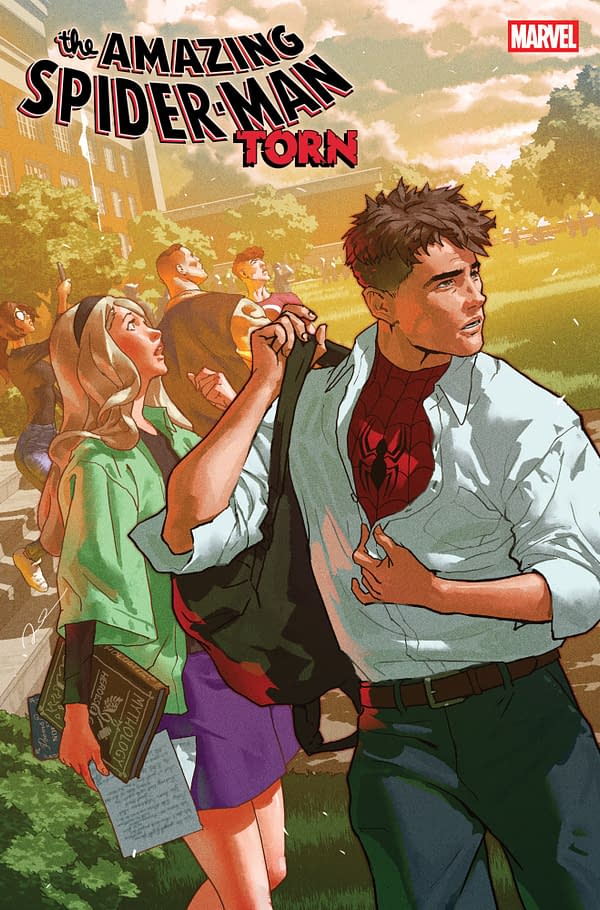 Cover image for AMAZING SPIDER-MAN: TORN #3 GERALD PAREL VARIANT