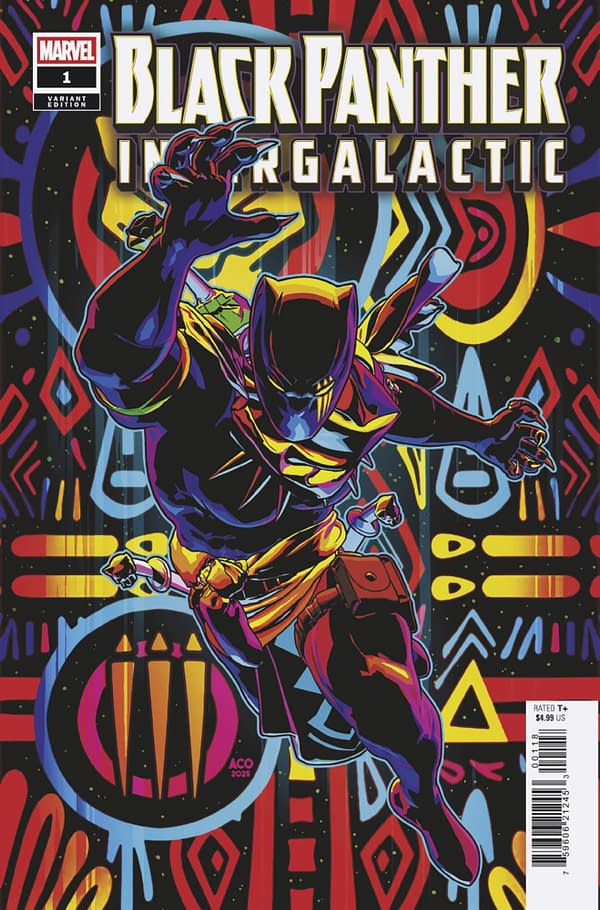 Cover image for BLACK PANTHER: INTERGALACTIC #1 ACO VARIANT
