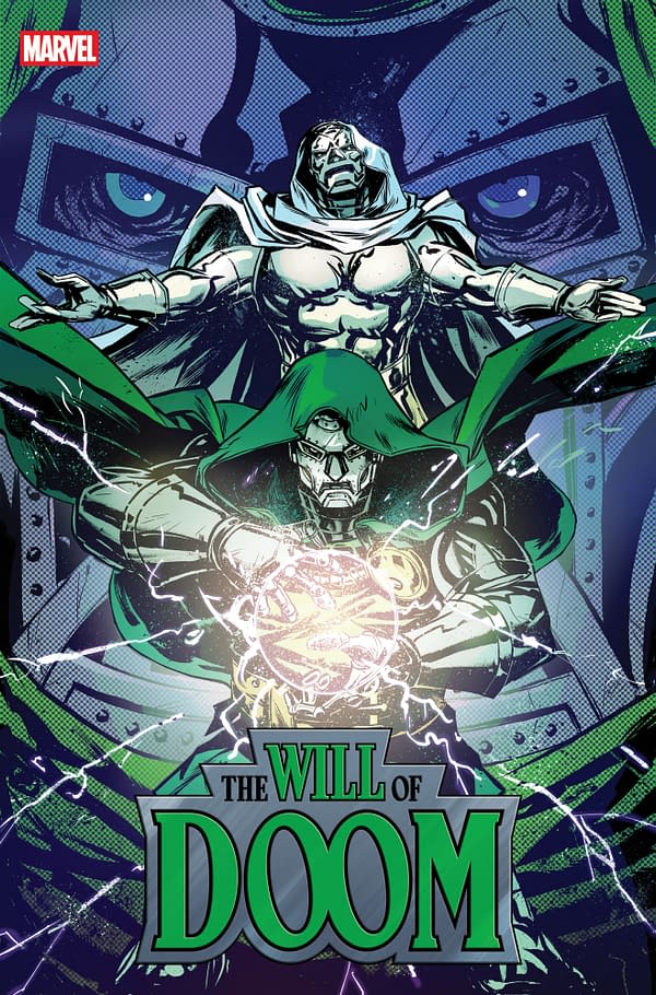 Cover image for THE WILL OF DOOM #1 SANFORD GREENE FOIL VARIANT