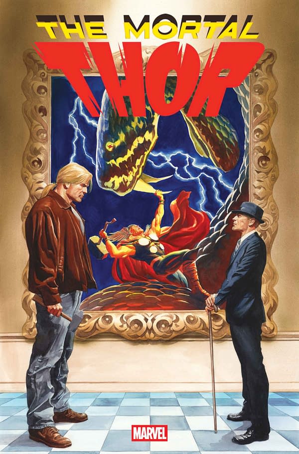 Cover image for THE MORTAL THOR #5 ALEX ROSS COVER