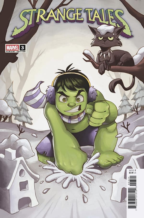 Cover image for STRANGE TALES #3 CHRISSIE ZULLO VARIANT