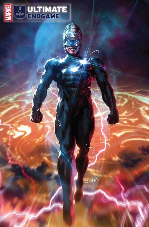 Cover image for ULTIMATE ENDGAME #1 DERRICK CHEW FOIL VARIANT