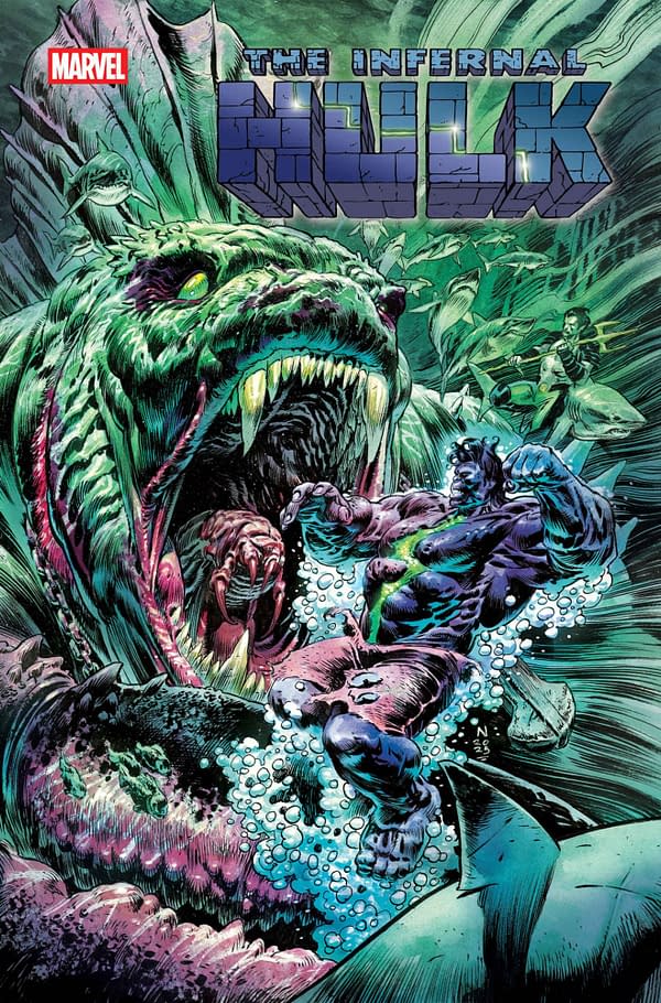 Cover image for INFERNAL HULK #2 NIC KLEIN COVER