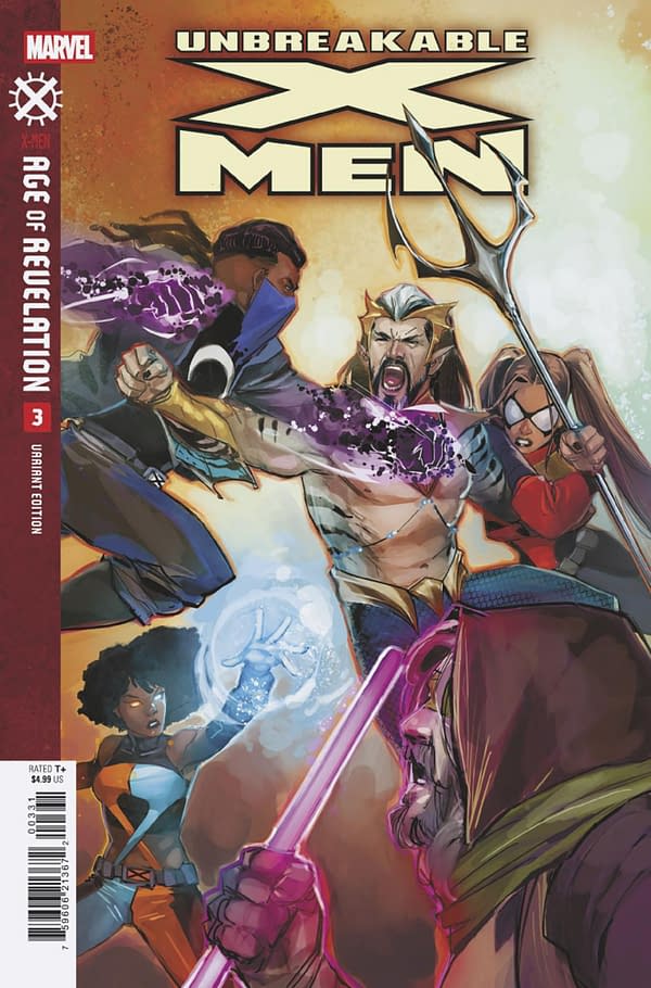 Cover image for UNBREAKABLE X-MEN #3 ROD REIS VARIANT [AOR]
