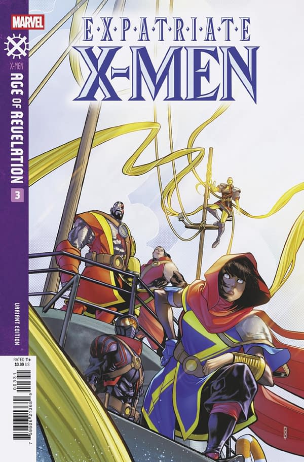 Cover image for EXPATRIATE X-MEN #3 DAVID BALDEON VARIANT [AOR]