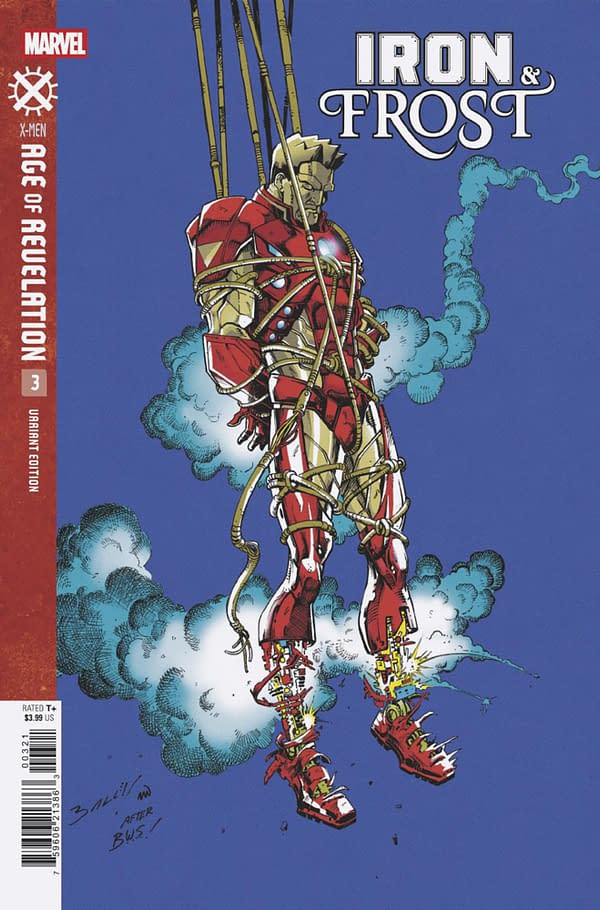 Cover image for IRON & FROST #3 MARK BAGLEY VARIANT [AOR]