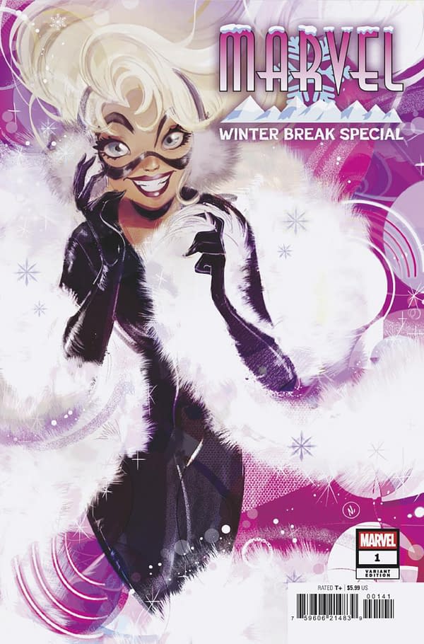 Cover image for MARVEL WINTER BREAK SPECIAL #1 NICOLETTA BALDARI VARIANT