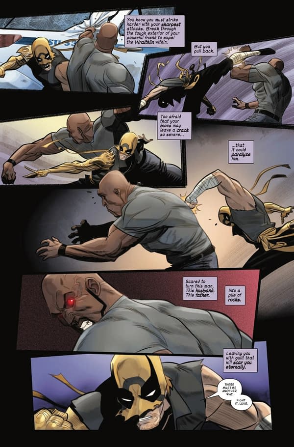 Preview page from 75960621286600411 UNDEAD IRON FIST #4 WHILCE PORTACIO COVER, by Jason Loo & Fran Galan & Whilce Portacio, in stores Wednesday, December 31, 2025 from Marvel