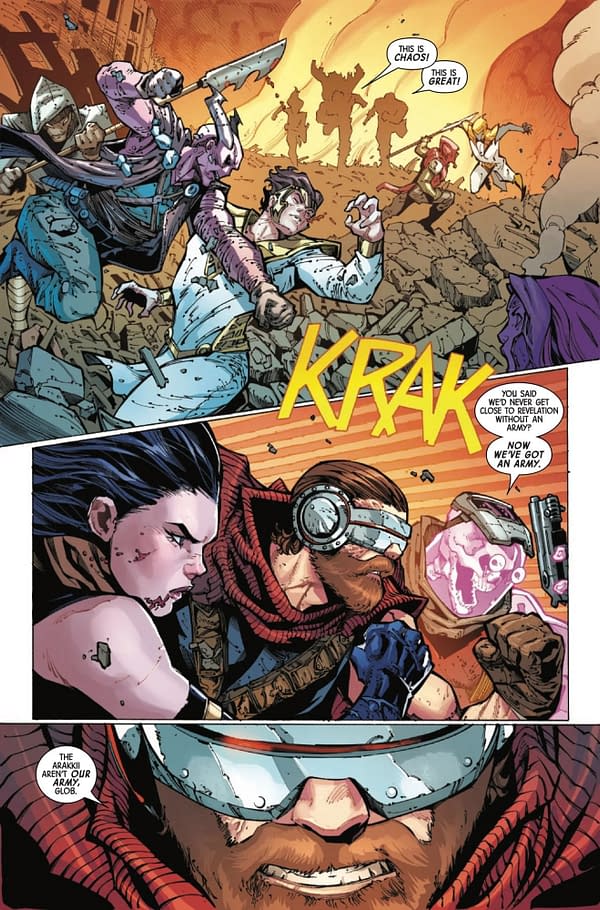 Preview page from 75960621256900111 X-MEN: AGE OF REVELATION FINALE #1 RYAN STEGMAN COVER, by Jed MacKay & Ryan Stegman & Ryan Stegman, in stores Wednesday, December 31, 2025 from Marvel