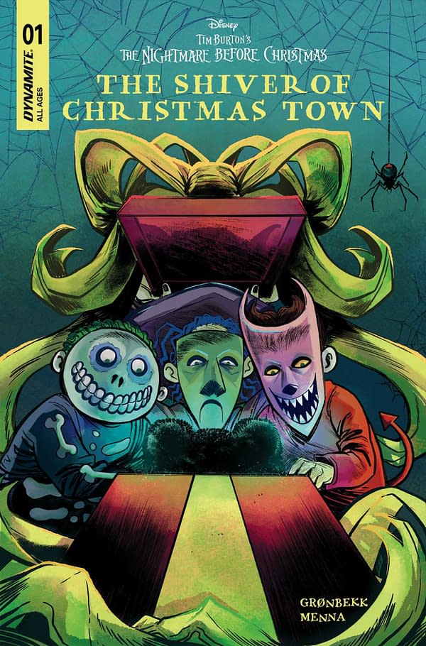 Cover image for Nightmare Before Christmas: Shiver of Christmas Town #1