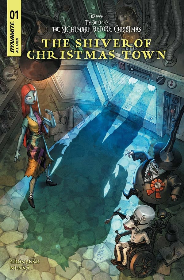 Cover image for Nightmare Before Christmas: Shiver of Christmas Town #1
