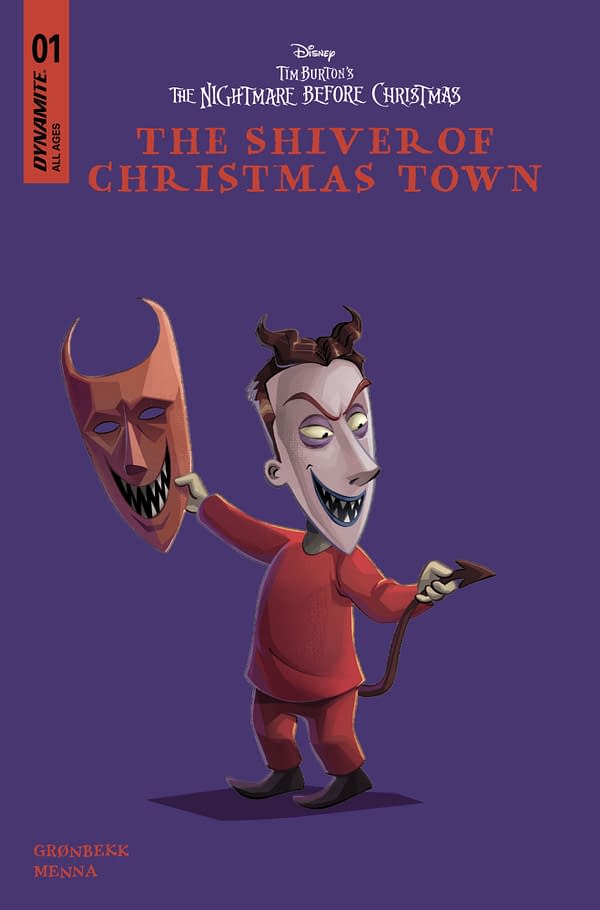 Cover image for Nightmare Before Christmas: Shiver of Christmas Town #1