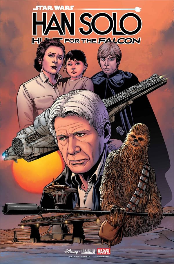 Cover image for STAR WARS: HAN SOLO - HUNT FOR THE FALCON #5 RAMON ROSANAS COVER