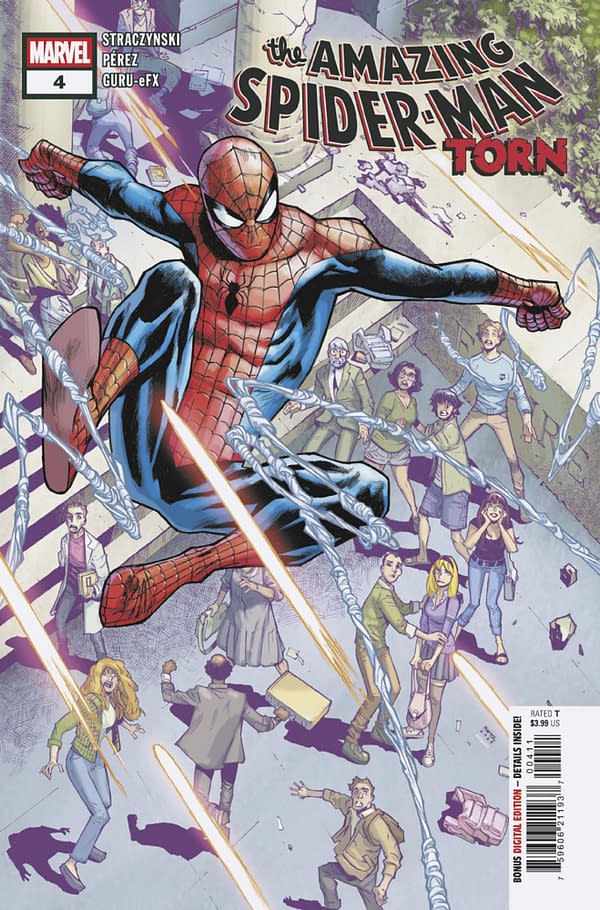 Cover image for AMAZING SPIDER-MAN: TORN #4 HUMBERTO RAMOS COVER