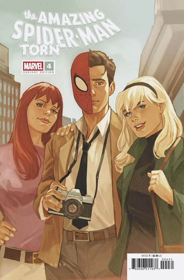 Cover image for AMAZING SPIDER-MAN: TORN #4 PHIL NOTO VARIANT
