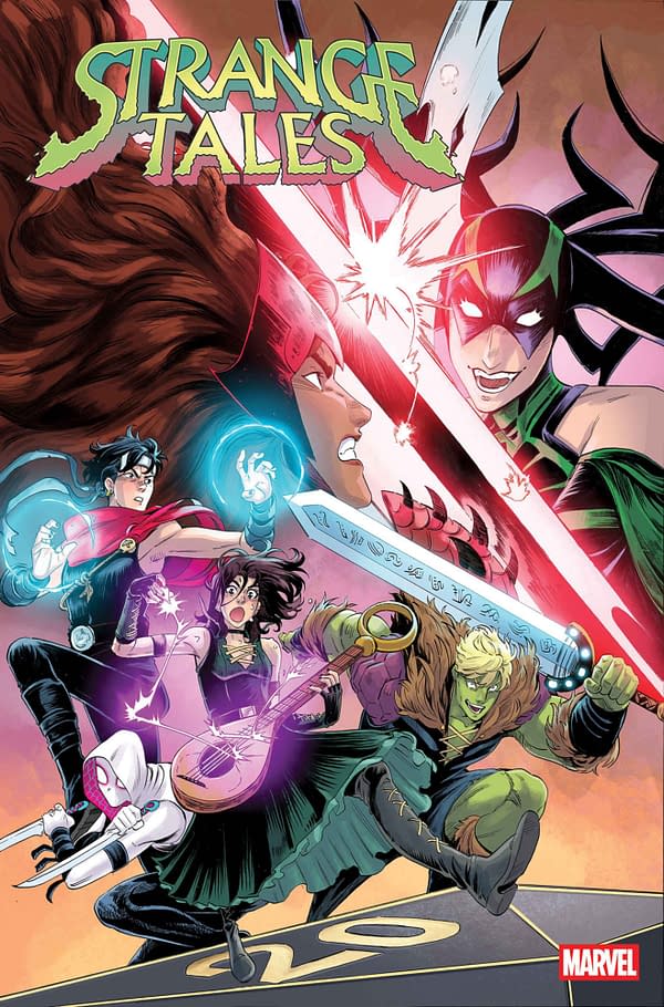 Cover image for STRANGE TALES #4 BAYLEIGH UNDERWOOD COVER