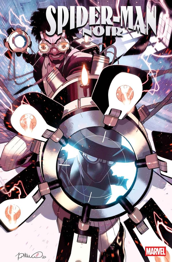 Cover image for SPIDER-MAN NOIR #4 SIMONE DI MEO COVER