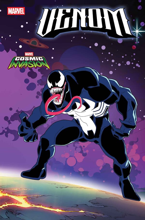 Cover image for VENOM #253 MARVEL COSMIC INVASION VARIANT