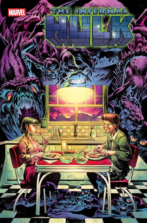 Cover image for THE INFERNAL HULK #3 NIC KLEIN COVER