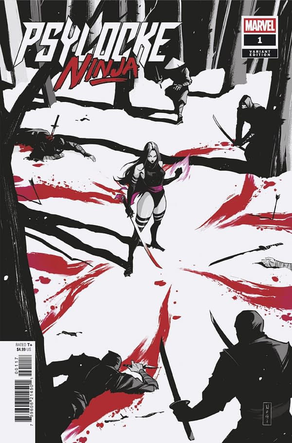 Cover image for PSYLOCKE: NINJA #1 NOGI SAN VARIANT