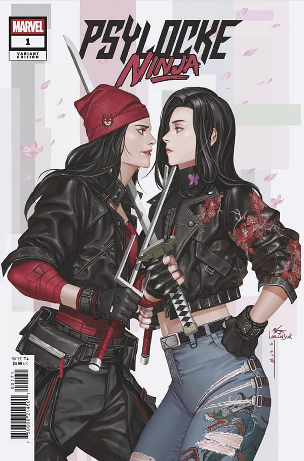 Cover image for PSYLOCKE: NINJA #1 INHYUK LEE VERSUS ELEKTRA VARIANT