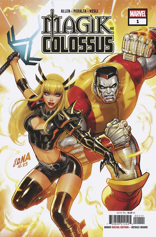 Cover image for MAGIK AND COLOSSUS #1 DAVID NAKAYAMA COVER