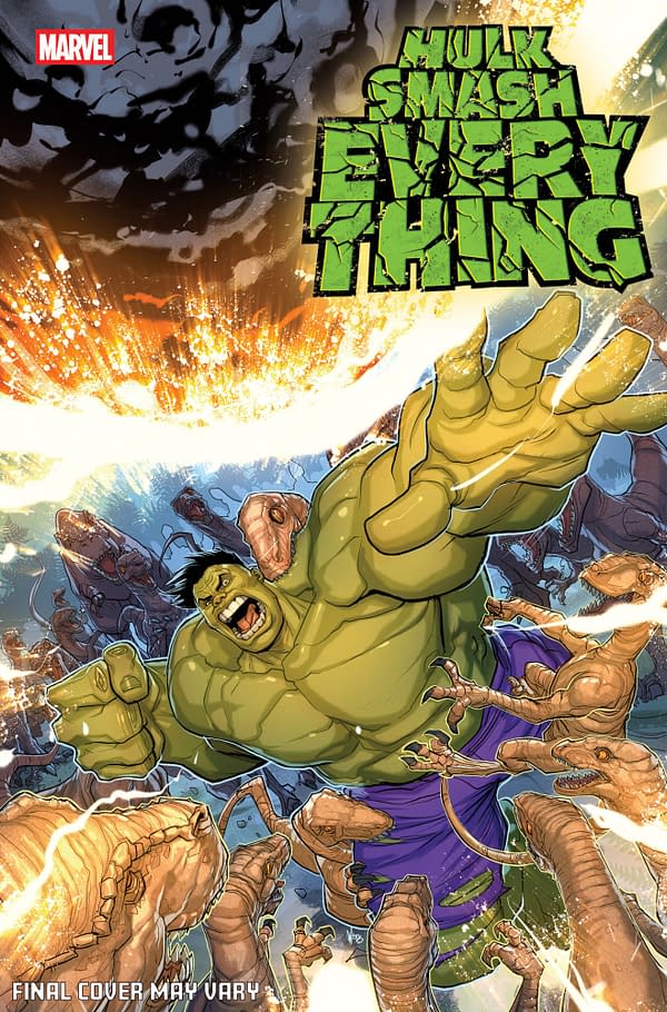 Cover image for HULK: SMASH EVERYTHING #2 PETE WOODS VARIANT