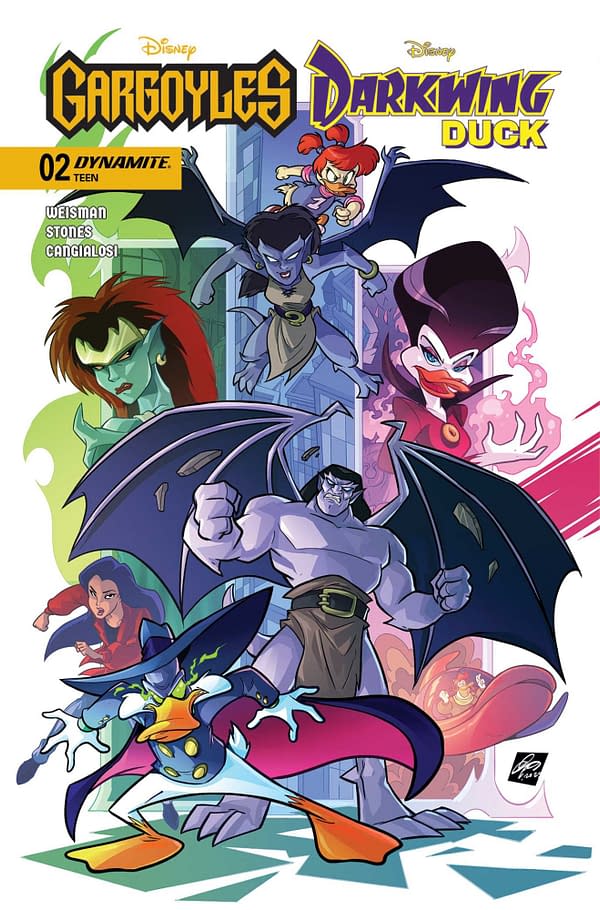 Cover image for Gargoyles/Darkwing Duck #2
